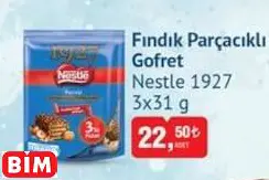 NESTLE 1927 FINDIK PARÇACIKLI GOFRET